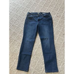 Code Bleu Kensington Slim Straight Womens denim blue Jeans Sz 16 Inseam 29